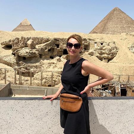 Toman Pyramids Hotel Kafret el-Gabal Buitenkant foto