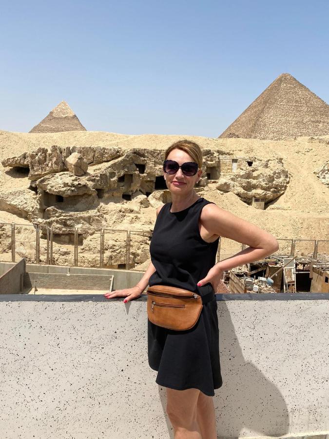 Toman Pyramids Hotel Kafret el-Gabal Buitenkant foto