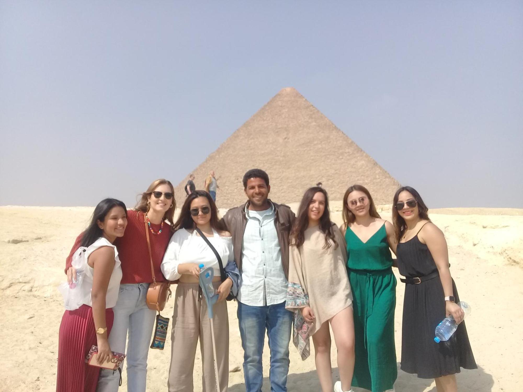 Toman Pyramids Hotel Kafret el-Gabal Buitenkant foto