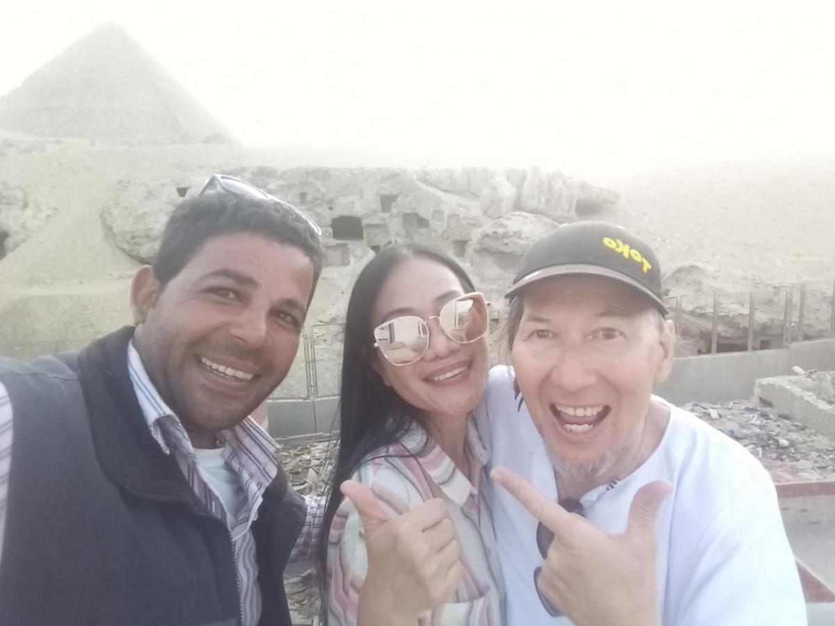 Toman Pyramids Hotel Kafret el-Gabal Buitenkant foto
