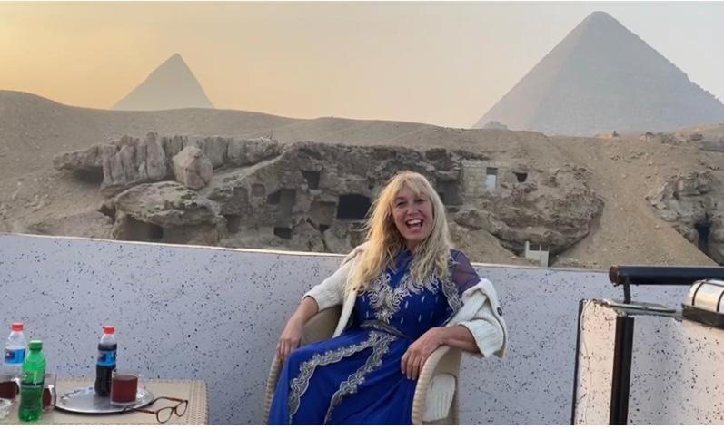Toman Pyramids Hotel Kafret el-Gabal Buitenkant foto