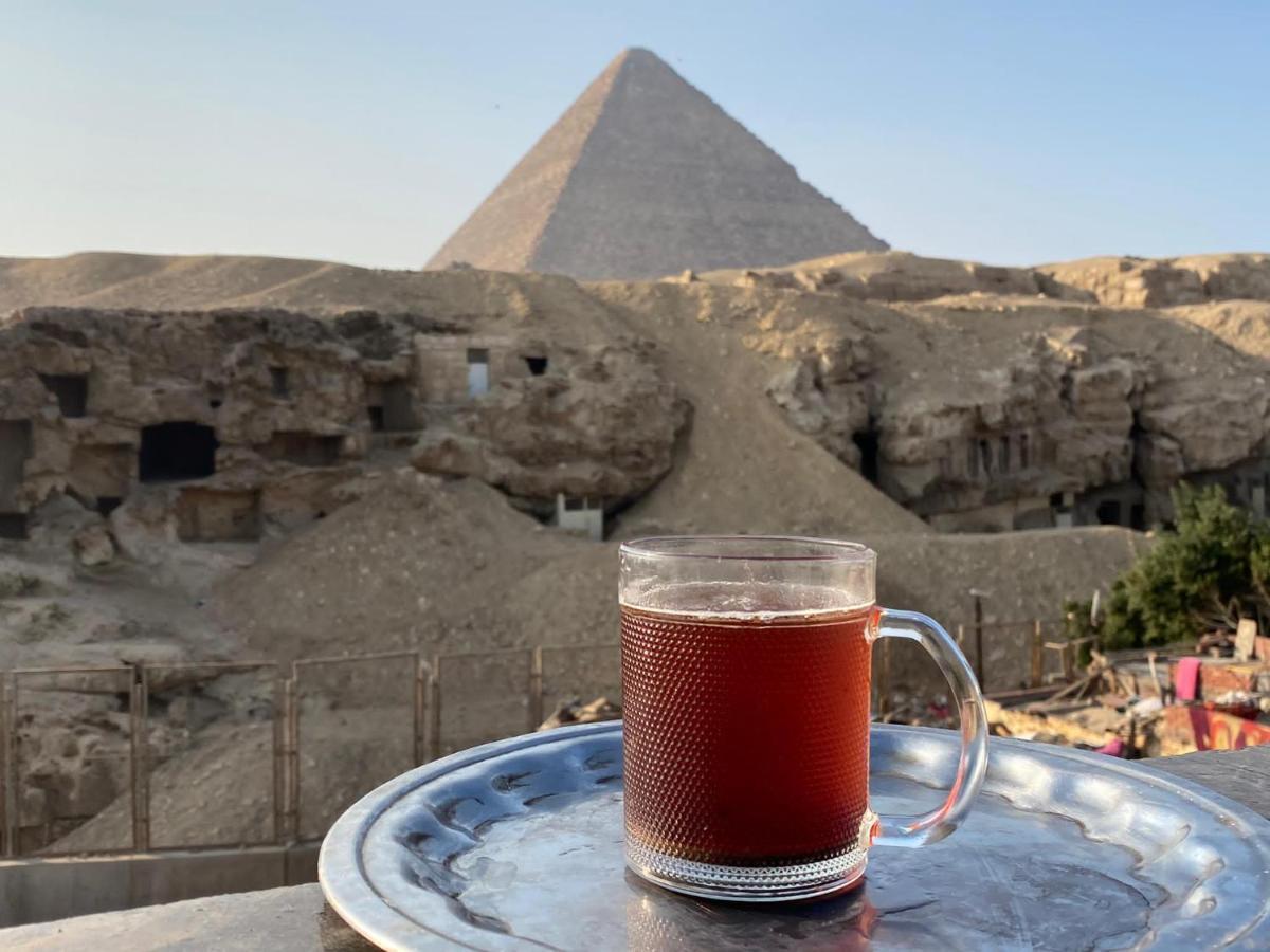 Toman Pyramids Hotel Kafret el-Gabal Buitenkant foto